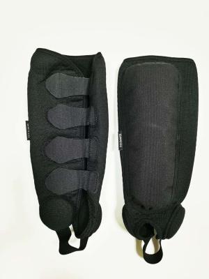 China Adult Youth Soccer Football Shin Guards Flexible With Ankle Protection for sale