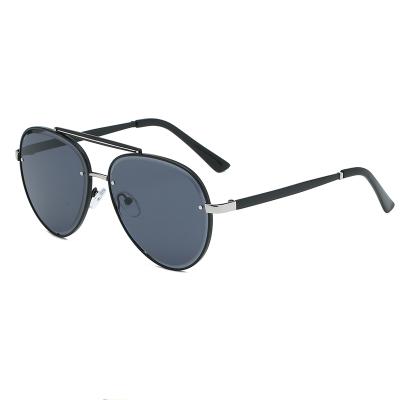 China Fashion Sunglasses Shape Square Rimless Eyewear Big Frame Sun Glasses From China Sunglasses Manufacturer for sale