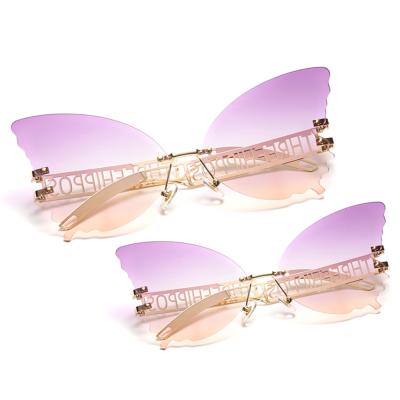 China Fashion Sunglasses THREE HIPPO 1 Set 2 Pcs Matching Mommy And Me Shades Sun Glasses Mother And Daughter Metal Butterfly Kids Sunglasses 2021 Big for sale