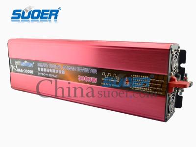 China Änderte neuer Solarenergieinverter Suoer des Energieinverters 12v 220v des Sinuswellen-Inverters 3000w Solarenergieinverter zu verkaufen