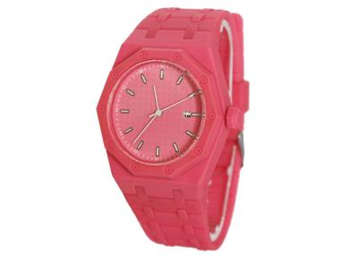 China Kids Green Quartz Sport Watch 10 Sides Case / Personalized Sport Watch for sale