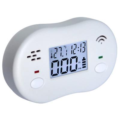 China 85db Portable Carbon Monoxide Alarm Detector With Electro Chemical Co Sensor for sale