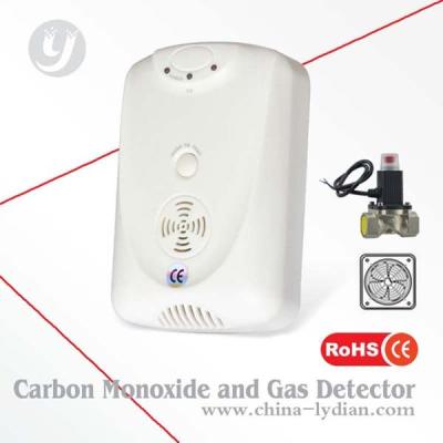 China CE AC Powered Auto Carbon Monoxide And Gas Detector For Natural Gas Detector for sale