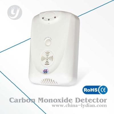 China Standalone CO Alarm Detector AC Powered CO Detector LCD Detector for sale