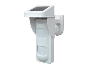 China 1.2V * 3 AAA 100UA PIR Outdoor Motion Sensor, Intrusion Alarm System With Solar Power for sale