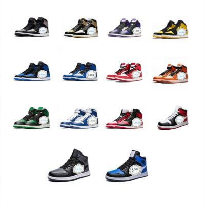 China Cushioning lightweight men's and women's couples and comfortable fashion sneakers all brands AJ1 AJ4 for sale