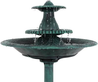 China 2022 Ebay Eclectic Rigid Electric Outdoor Birdbath Pond Water Fountains Waterfall Fountains for sale