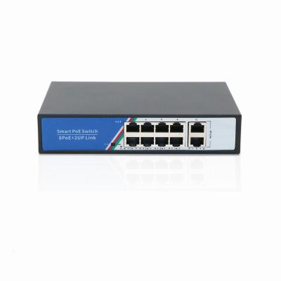 China POE OEM / ODM Poe Switch 10/100m and Suitable Unmanaged Gigabit 8 Ports Ethernet Fiber Switch Poe IEEE 802.3x CCTV , Nvr for sale