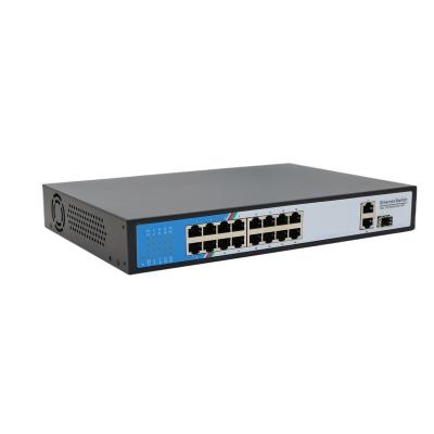 China POE Hi-Poe Gigabit Ethernet 10/100/1000mbps Poe Uplink Controlled Switch Network for sale