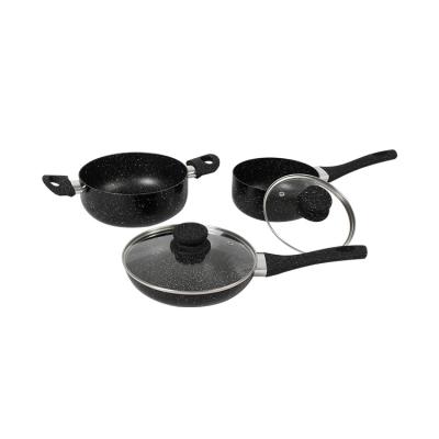 China Viable Hot Selling Cookware Sets Non-Stick Cooking Pots Sets Kitchenware Cookware Sets Cooking Kitchenware for sale