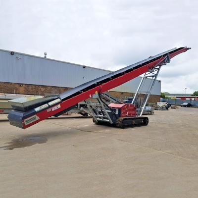 China Heat Resistant Gold Mining Mobile Belt Conveyor Mining Equipment for sale