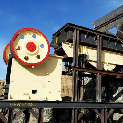 China Granite Mining Crusher With Diesel Engine Gold Ore Crushing Stone Jaw Plant for sale