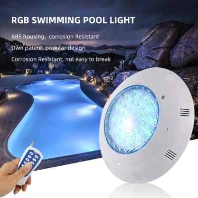 China Gym Resort/Center/Villa/Playground IP68 Waterproof RGB WIFI 16 Color 18watts Control Bath Under Water Submersible LED Pool Underwater Lights for sale