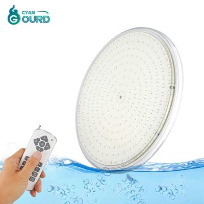 China Resort Center / Gym / Villa / Playground New Design Swimming Underwater 18w 25w 35w 45w AC 12V RGB Remote Control Hotel Led Pool Lights for sale