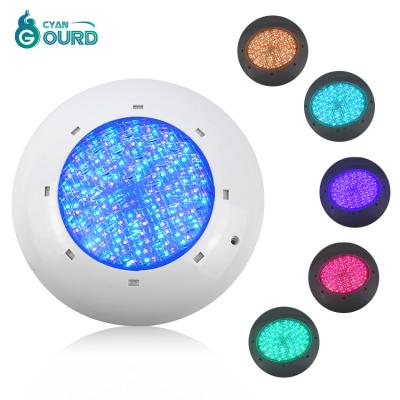 China Gymnasium Resort / Center / Villa / Playground Customized RGB Colors ABS AC 12v 24v Adjustable Underwater Decorative Garden Swimming LED Pools Lights for sale