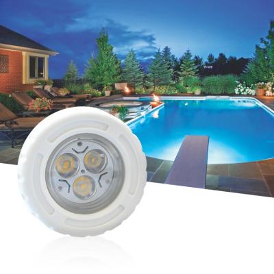 China 2022 Resort / Gym / Villa / Playground High Sale 12 Volt Recessed IP68 Swimming Underwater Mounted 3watt 6watt Led Pool Light for sale