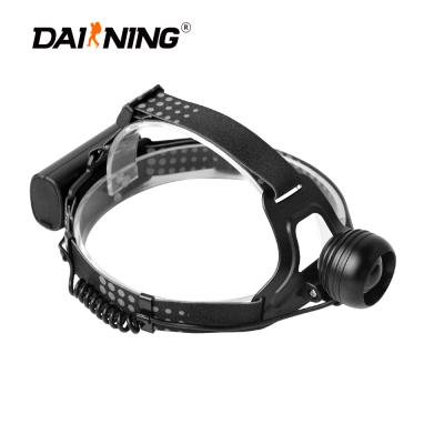 China DAINING Amazon Headlight Convenient Hot Selling Super Bright Camping Hiking Outdoors Hunting Adjustable Headband USB Rechargeable Headlam for sale