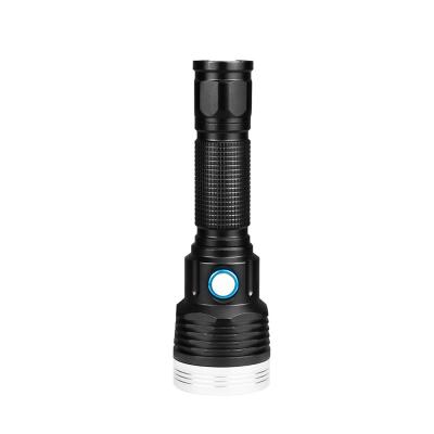 China High Brightness USB Outdoor Camping Hiking Rechargeable Led Flashlight Hunting Portable Waterproof Outdoor Powerful Tactical Torch Camping Flashlight for sale