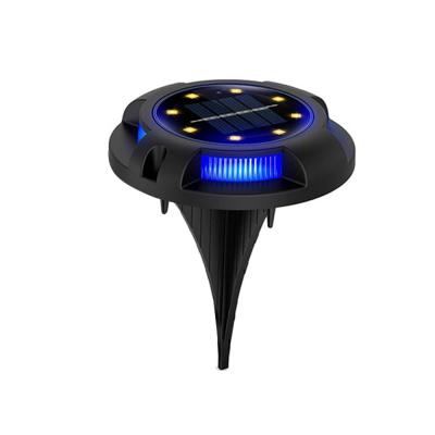 China Hot Sale IP65 LED Garden 2021 Earth Stick LED Garden Light Waterproof Solar Power Landscape Deck Solar Light for sale