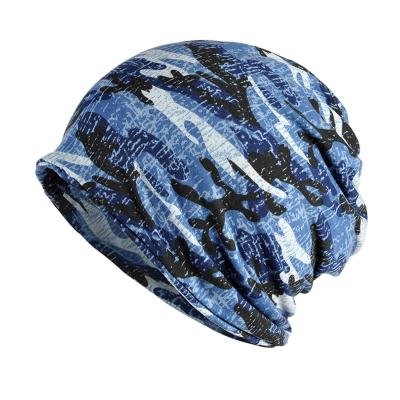 China COMMON Copy Cotton Material Fashion Camouflage Beanie Hat Slouchy Hat for sale