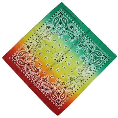 China High Quality Breathable Material Factory Sale 100% Cotton Square Bandanas for sale