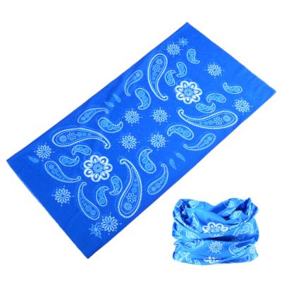 China Breathable Material Custom Printed Seamless Neck Tube For Headwrap Scarf Bandana for sale