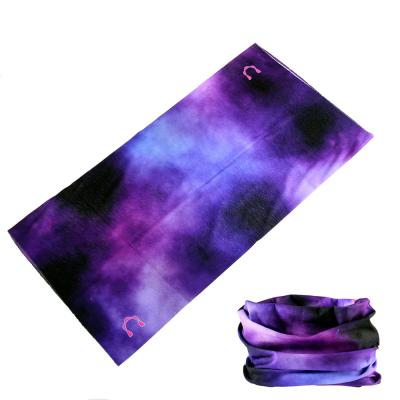 China Hot Selling Cheap Wholesale Bandana Custom Made Starry Night Breathable Material Bandana for sale