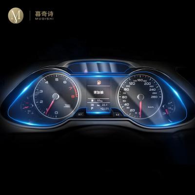 China Tachometer for Audi A4 B8 2013 2014 2015 car tachometer LED film TPU screen protective film transparent Anti-scratch film accessories for sale