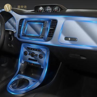 China Interior Clear Film Anti-scratch Protective Film Car Center Console TPU TPU Interior Repair Accessory Refit For Volkswagen New-Beetle for sale