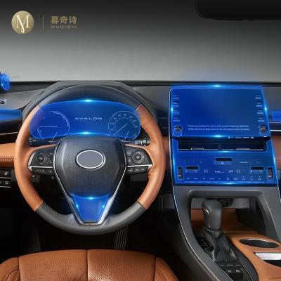 China Interior Transparent Anti-scuff Car Center Console TPU Protective Film Anti-scratch Repair Film Accessories Refurbishment For Toyota Avalon for sale