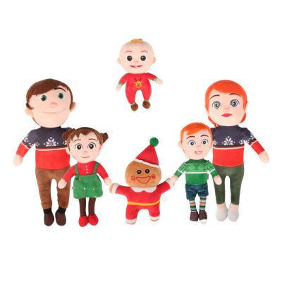 China Cute Fun Wholesale Singing English Music COCO Melon Plush Toys Christmas JJ Watermelon Stuffed Plush Dolls for Kids Gifts Home Decoration for sale