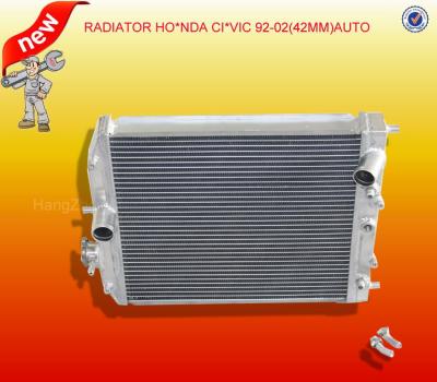 China H*ONDA CIVIC Aluminum Racing 2-ROW Radiator for EG 92-00 H*ONDA C*IVIC/DEL SOL /-01 AUTO INTEGRA TO for sale