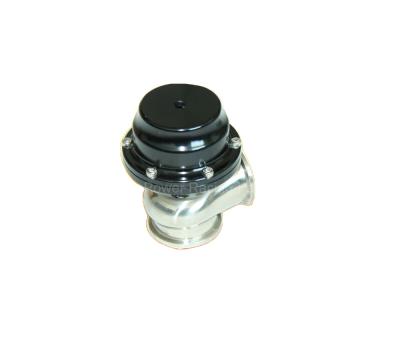 China 304Stainless Steel And Aluminum 44mm Wastegate Cap WITH V-BAND FLANGES BLACK V44 for sale