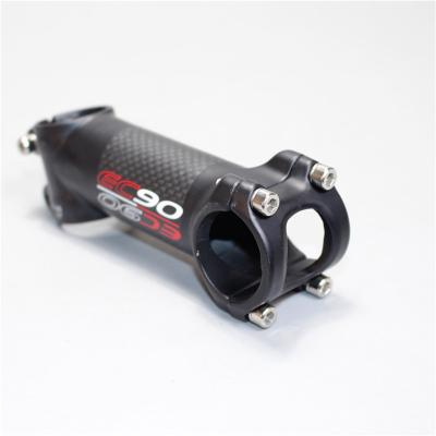 China MTB Bike Road Bike EC90 Mountain Bike Road Cycle Semi-carbon Fiber Bicycle Stem +-6 Degree Boxed Bicycle Stem +-17 Degree Bike Stem for sale