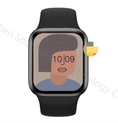 China 2021 new touch screen watch T55plus watcht T55 smarter konb smart series 6 smart call scroll watch for sale