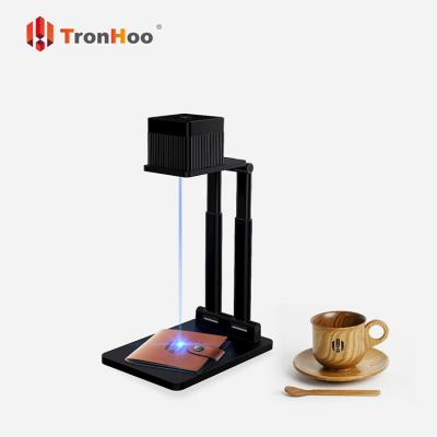 China 3D Laser Engraving Machine Portable Mini Laser Engraving Machine TronHoo LC100 200mm*300mm laser engraving machine for sale