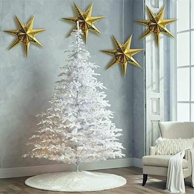 China Europe Star Paper Lantern Decoration (Galaxy Gold 7 Point Shining Star) for Weddings Christmas Holiday Birthday Party Celebration for sale