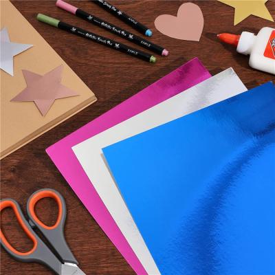 China Europe Cardboard Metallic Sheets Foil For Arts And Craft Supplies for sale