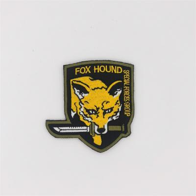 China Factory Price Viable Foxhound Special Forces Band Tactical Patch Personality Badge Patch Military Armband for sale