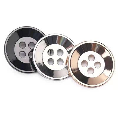 China New Product Viable Custom Logo Round Button 12mm 4 Holes Clothing Buttons Sewing For Suits for sale