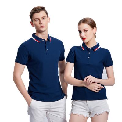 China Custom Anti-wrinkle Mens Golf Polo Shirt With Embroidery Logo for sale