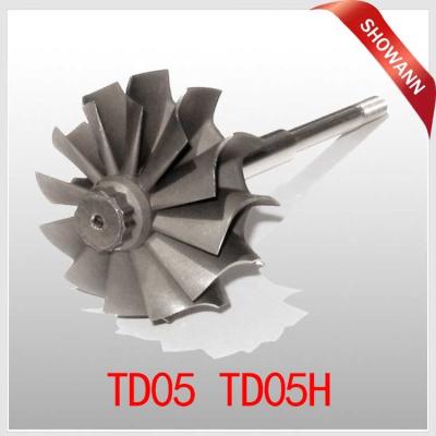 China Turbine wheel and shaft for Mitsubishi TD05H 16G 18G Turbochargers TD05 49178-30230 for sale