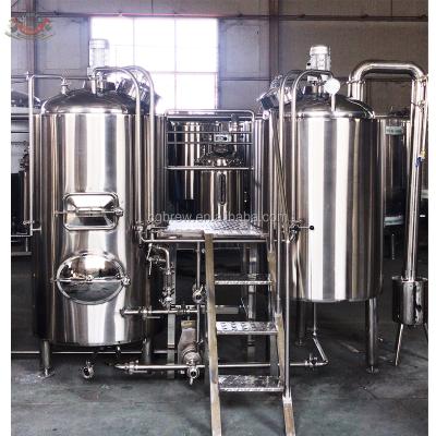 China Brewpub Beer Brewery Restaurant 2HL Small Beer Brewery Home Beer Brewing Equipment for sale