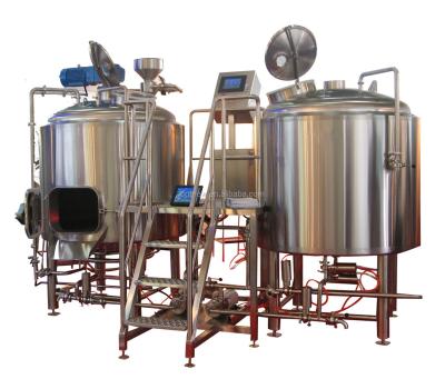 China 2000L beer brewing system full set beer brewing equipment for craft beer for sale