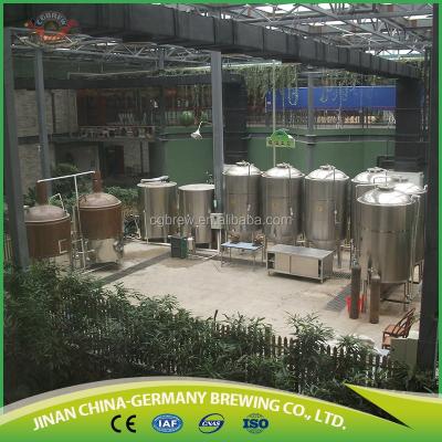 China German Stainless Steel Beer Production Line 3HL Pub / Hotel Manufacturer CE Standard / OEM for sale