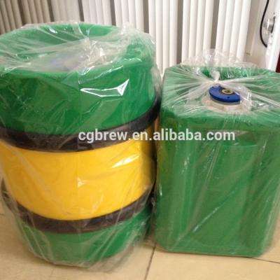 China 20-50L high quality plastic beer kegs for commercial beer brewery equipment for sale