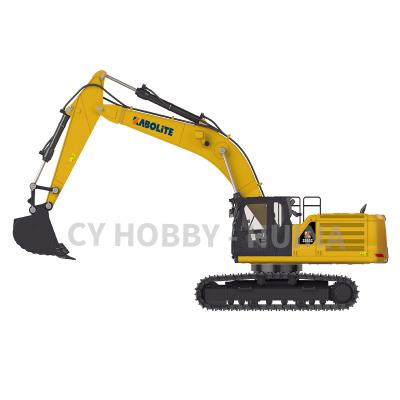 China RC Model HUINA K336GC 336GC KABOLITE K336GC 1/16 Full Metal RC 23 Channel Hydraulic Die Cast Excavator Model for sale