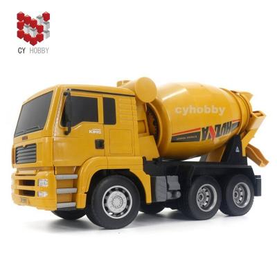 China RC Model HUINA 1:18 6 CH Mixer Truck RC Construction Remote Control Truck 1333 for sale