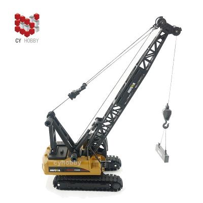 China Toy HUINA 1:50 Alloy Crane Model Construction Truck Static Diecast 1811 Series for sale