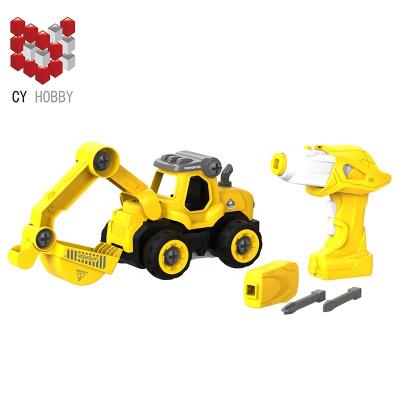 China Sound& Radio Control DIY Building Block RC City Engineering Truck Building Series for sale